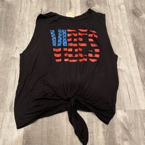 Graphic tank top